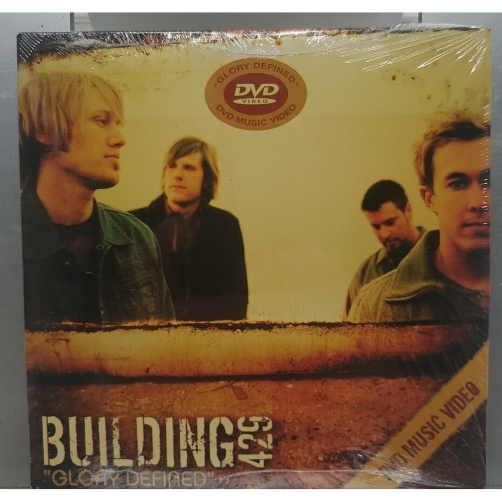 Building 429 Glory Defined DVD Music Video 2004 Sealed Promo Vintage CCM Rare